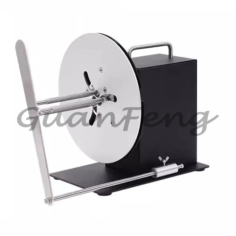 R3 R7 R9 Automatic Bidirectional Label Rewinder, Barcode Adhesive Sticker Rewinding Machine