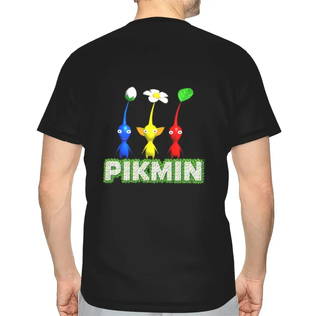 Pikmin polyester T-Shirt Men'sClassic T Shirts Men Round Neck Short Sleeve