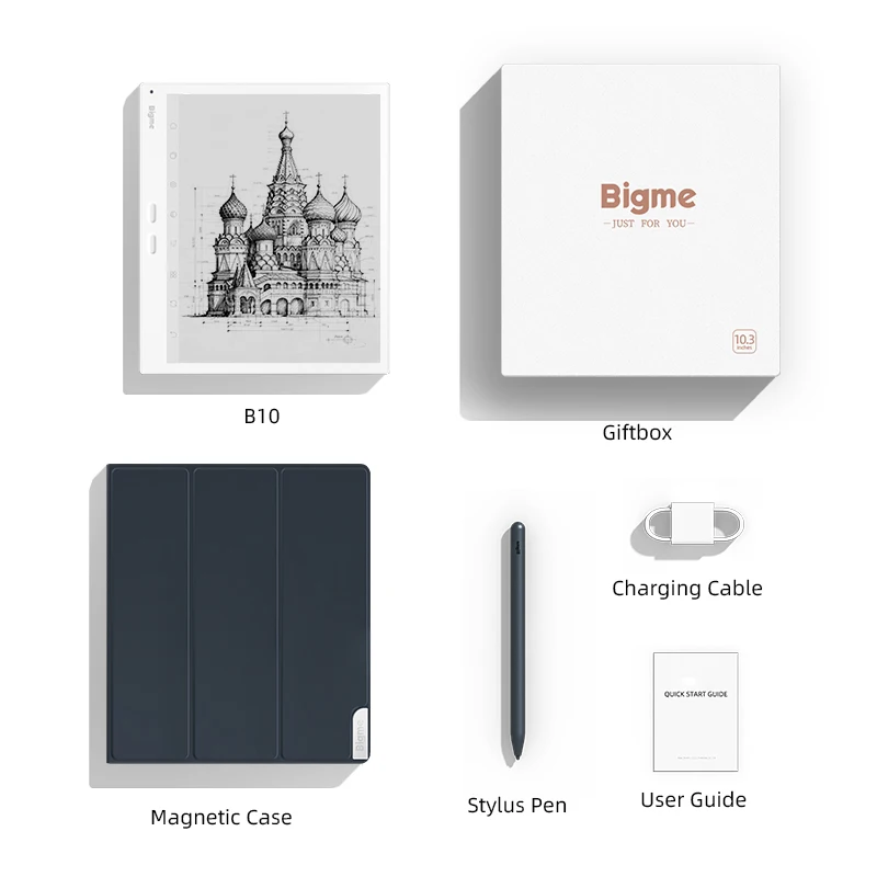 【¥138,957】Bigme B10 10.3型 白黒E-inkリーダー 8+256GB 4G通話対応 特別割引-アリエク特価アラート