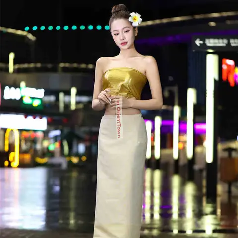 8 best sales Khmer Kambodja-klänning - №1