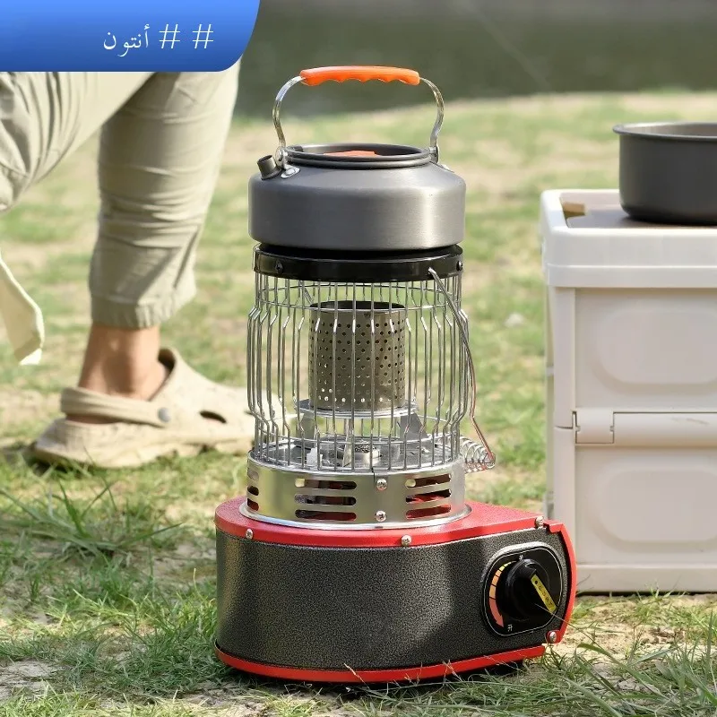 

Портативная газовая отопительная плита, уличная многофункциональная ручная плита-камера для пикника, Антон, трансграничная теплая поставка