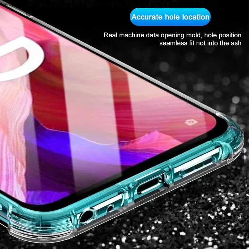 Suitable for Clear Phone Cases for Samsung A90 5G Silicone Case for Galaxy A73 5G Transparent Protective A73 A90 Cover 6.7 Inch