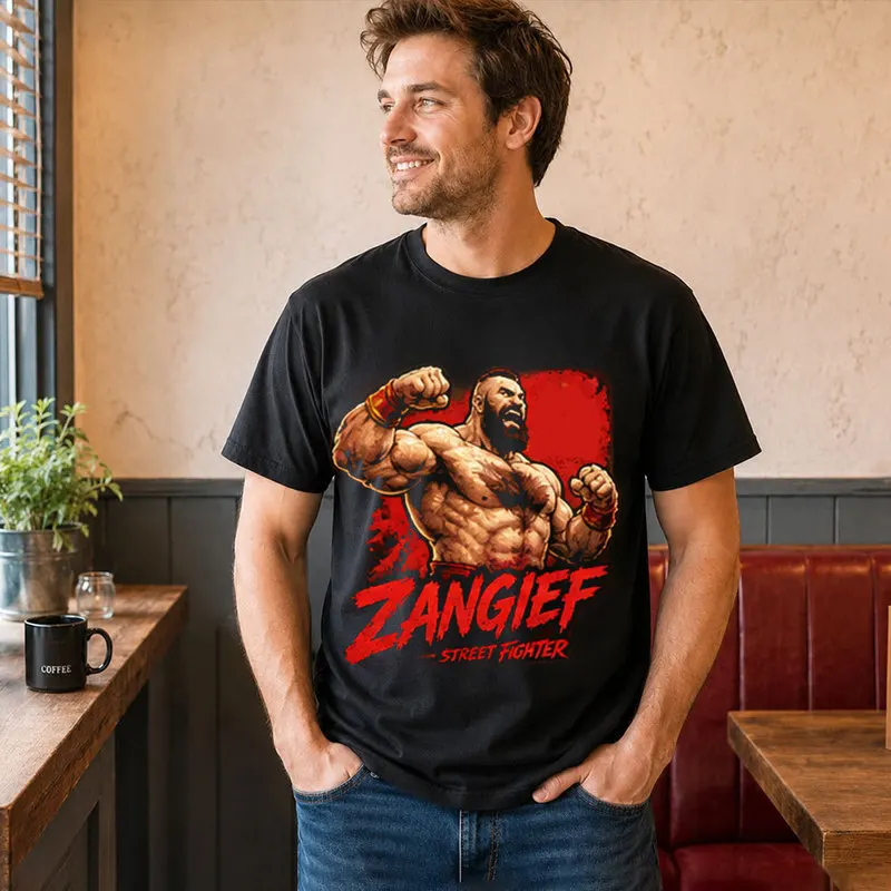 Street Fighter Graphic T-shitr Gift for Gamer Retro Arcade Fighting Game Classic Tee 0813 Hadouken World Warriors Unisex Top