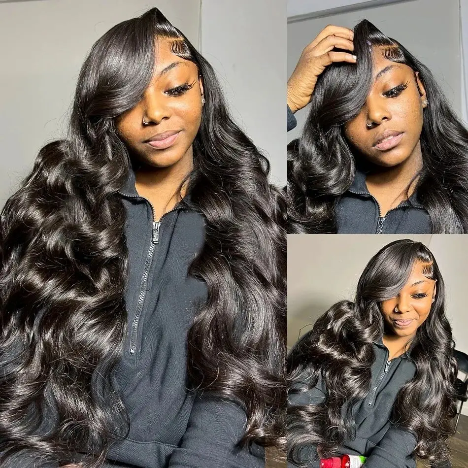 hd lace wig 13x6 human hair Body Wave Wig For Women choice Pre Plucked Glueless 30 40 Inch Loose Body Wave  Frontal Wigs