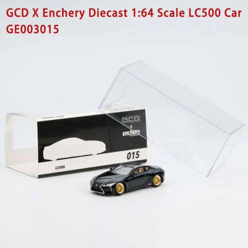GCD X Enchery Diecast 1:64 Scale LC500 Alloy Simulation Car Model Adult Children Hobby Collection Souvenir Static Display Gift - view 2