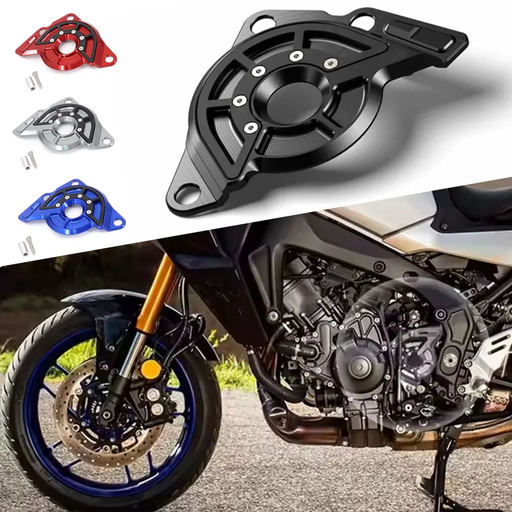 

New XSR900 Motorcycle Front Chain Crankcase Sprocket Cover Protective For Yamaha XSR 900 MT09 MT-09 SP Chain Guard Tracer 900GT