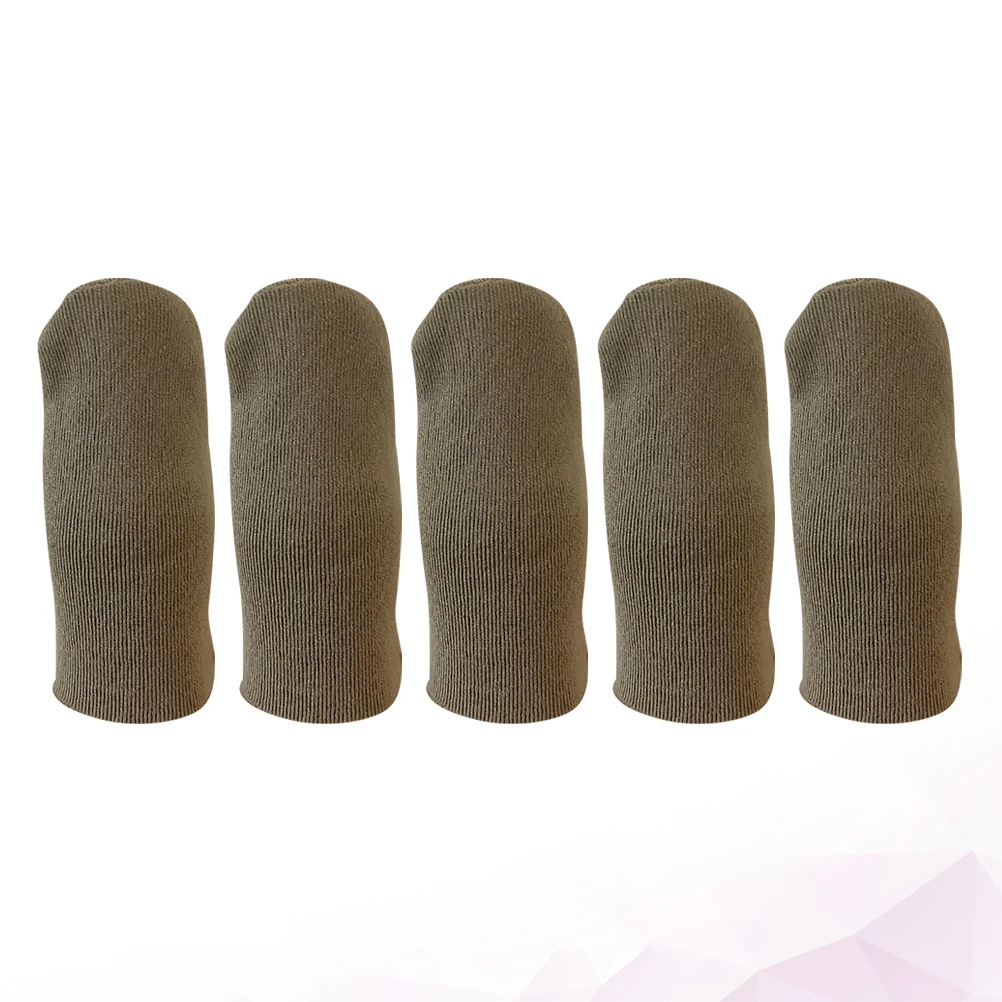 

5 Pcs Anti-sweat Finger Cots Phone Game Playing Accessory Anti-slip Thumb Sleeve