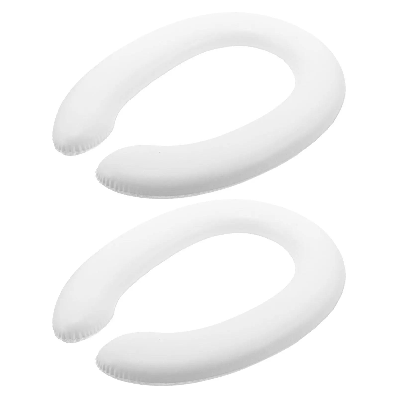 2Pcs Children Toilet Seat Cushion Soft Pads Toddlers Potty Training Bathroom Seat Cover Non Slip Waterproof Universal Fit