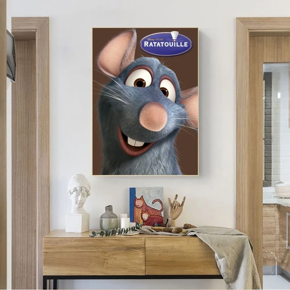 Ratatouille Movie Art Poster No Framed Poster Kraft Club Bar Paper Vintage Poster Wall Art Painting Bedroom Study Stickers