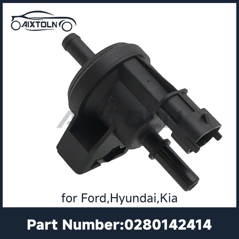Válvula Solenoide del Canister de Carbón 0280142414 para Buick Regal, Chevrolet Malibu, Cadillac XTS, Hyundai Sonata, Ford Mondeo, Accesorios