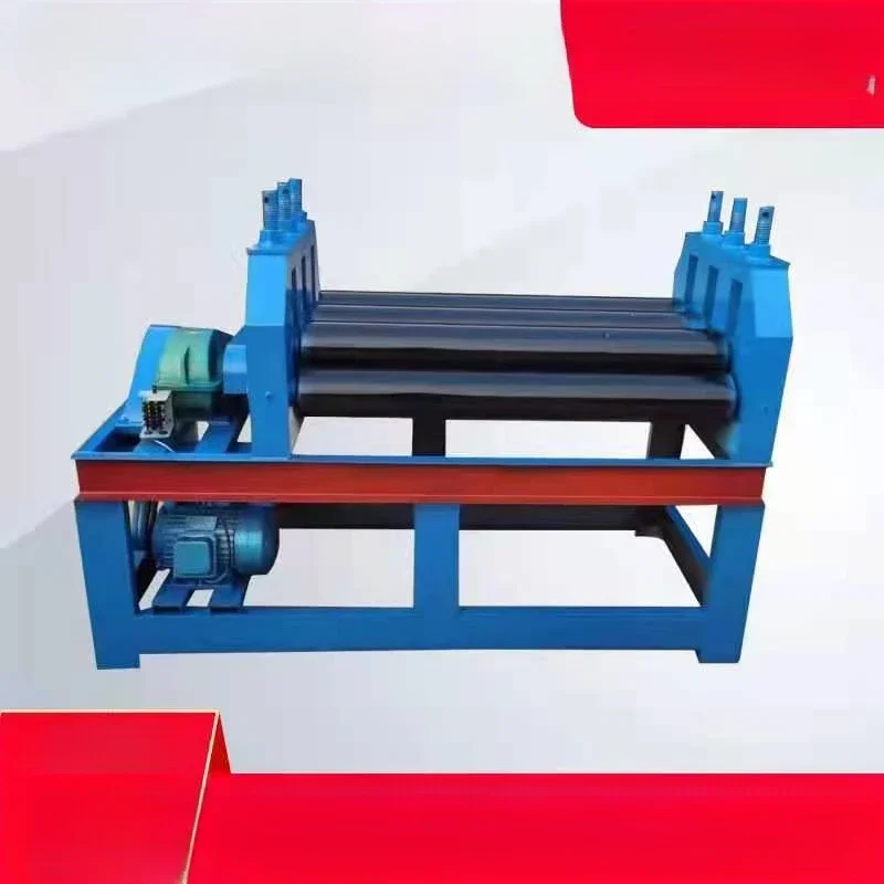 Electric stainless steel plate flattening machine