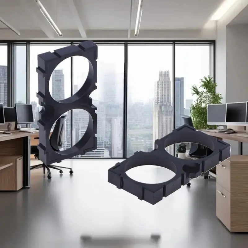 

2Pcs Cylindrical Battery Cell Connection Seat 40135 Lithium Battery Bracket Fixed Combination With Splicing Buckle