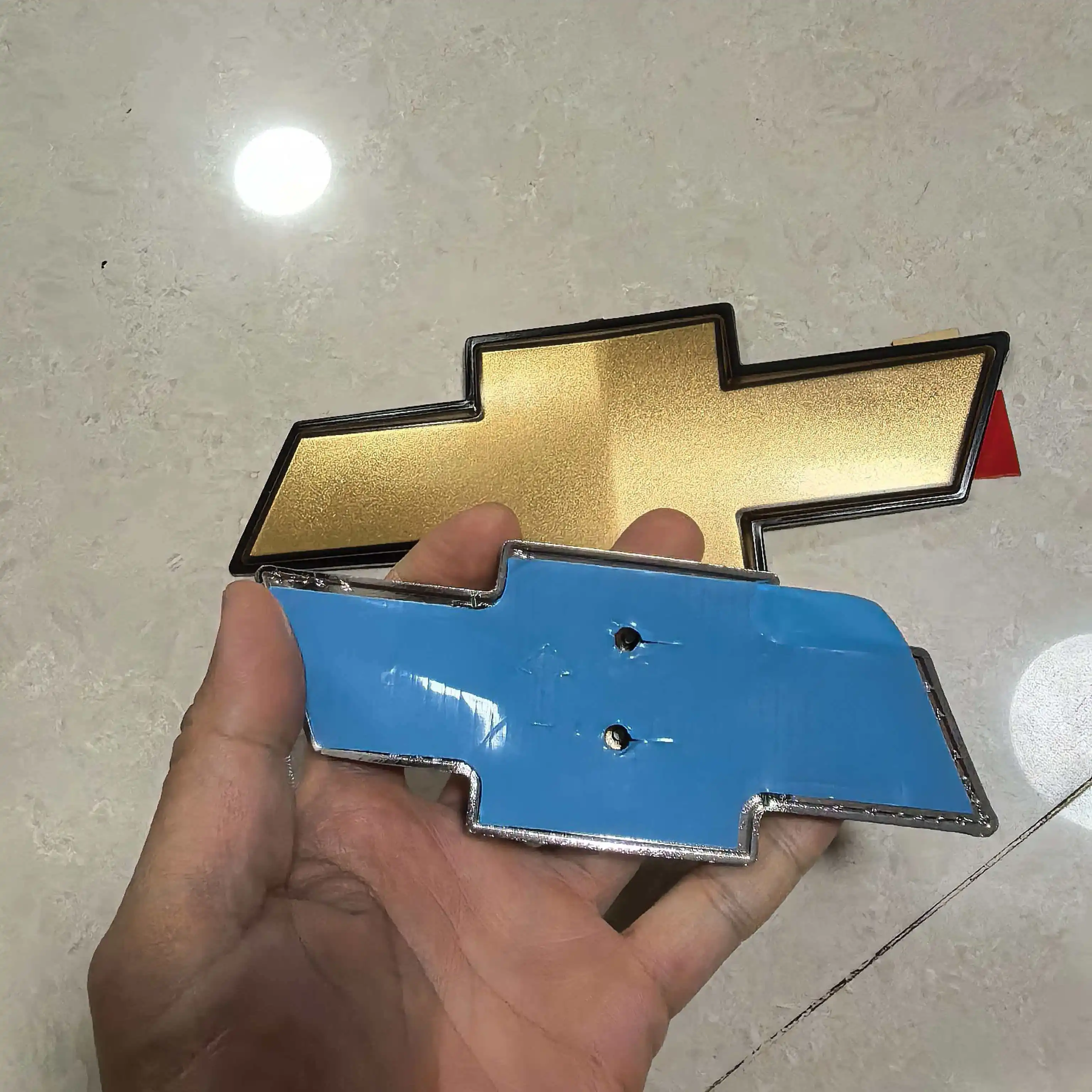 Emblema de Bronce para Chevrolet Captiva 2006 2007 2008 2009 2010 2011, Emblema Frontal para Parrilla y Emblema Trasero para Puerta Trasera