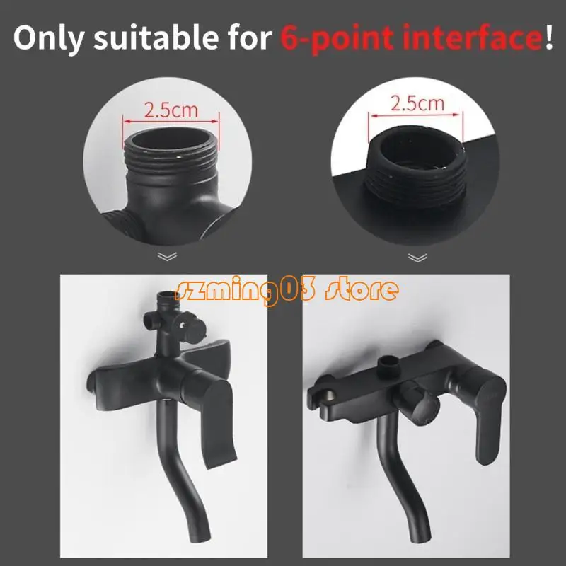 H9ec حمام دش الصنبور أنبوب 3/4inch واجهة عالمية تمديد الأنابيب