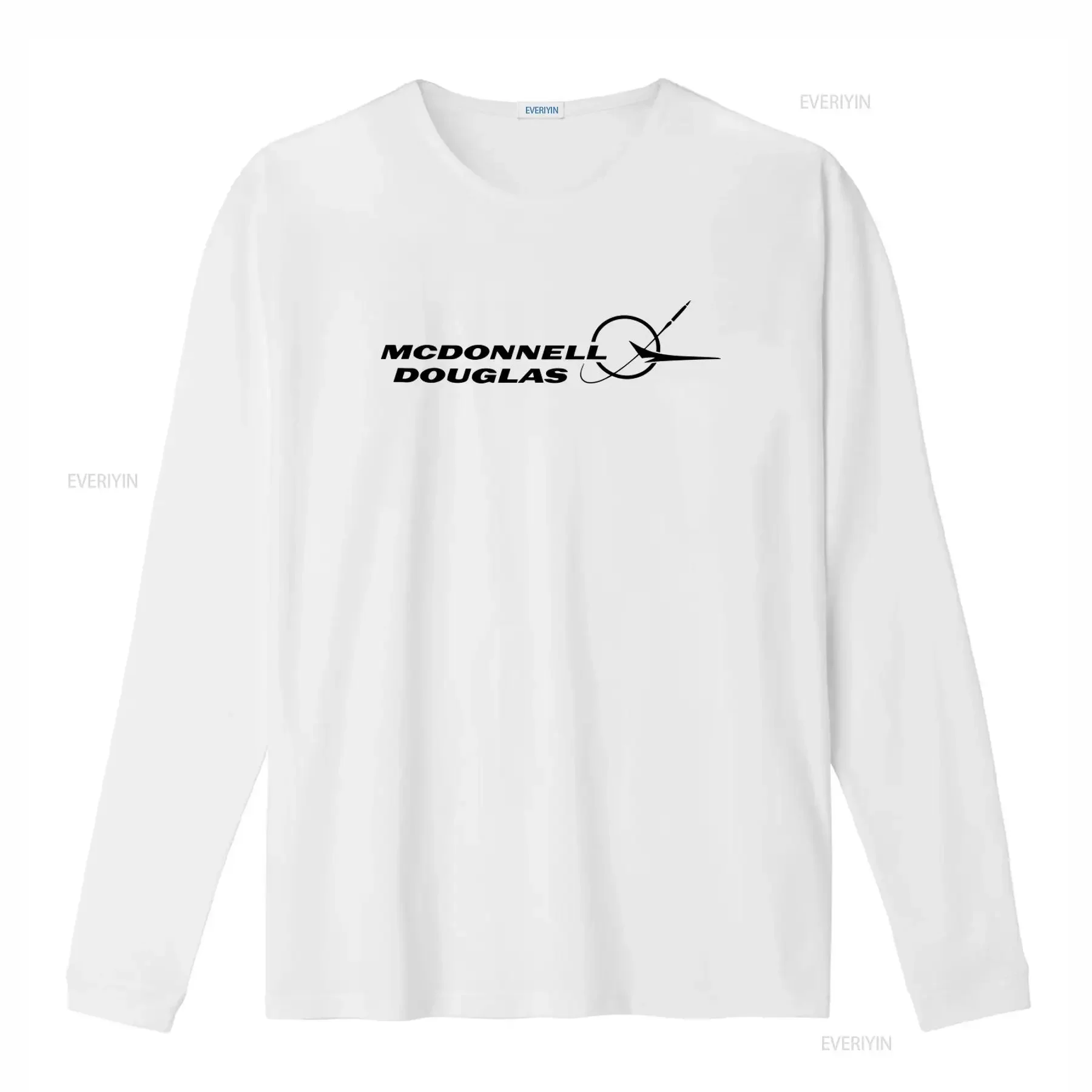 Mcdonnell Douglas Aerospace Men's Grey T Shirt Size S 5Xl Design vintage Washed Stretched streetwear Breathable Stylish Soft