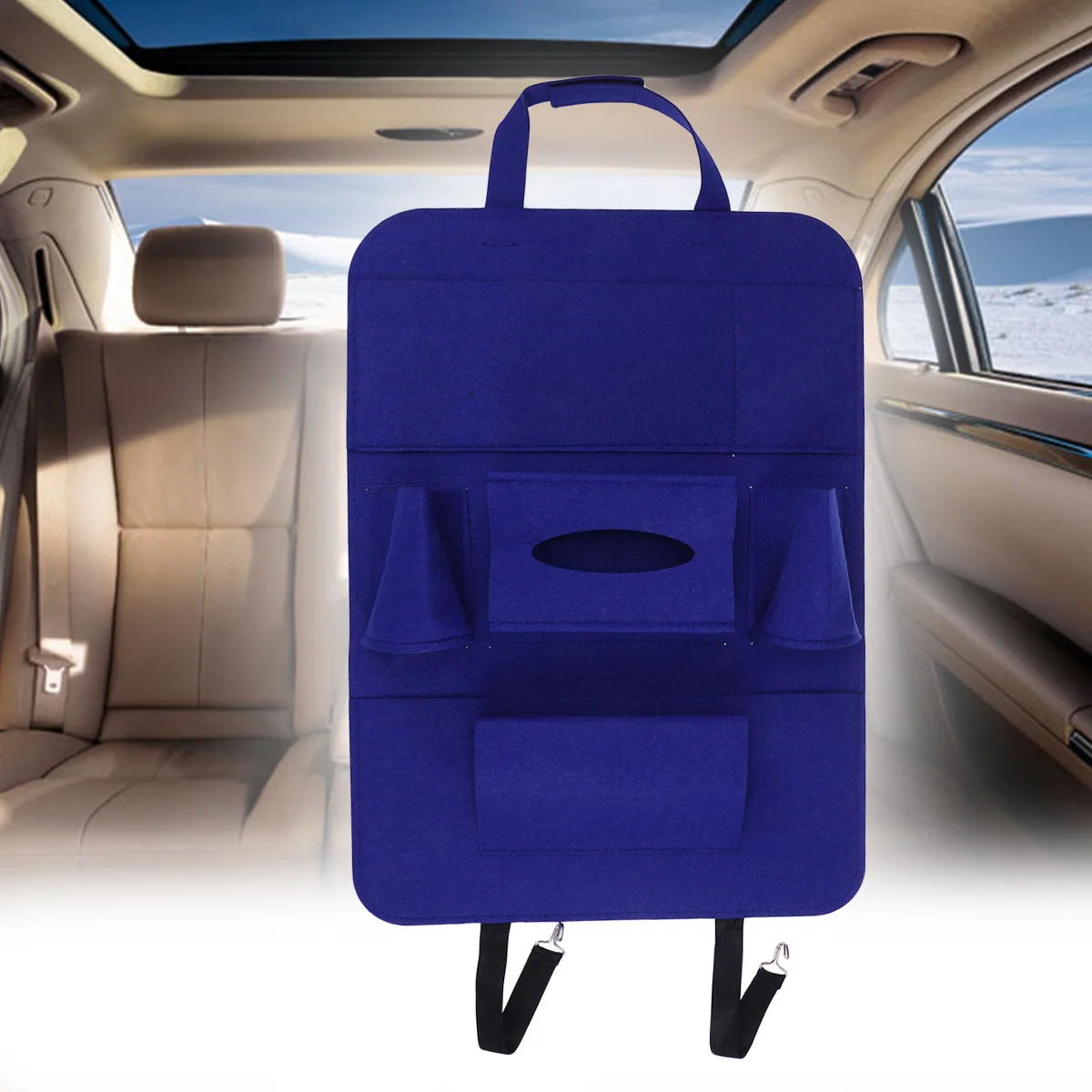 

Truck Storage Organizer Automotive Seat Back Organizers Car for Stuff Backseat Bag Pouch Anti-dust