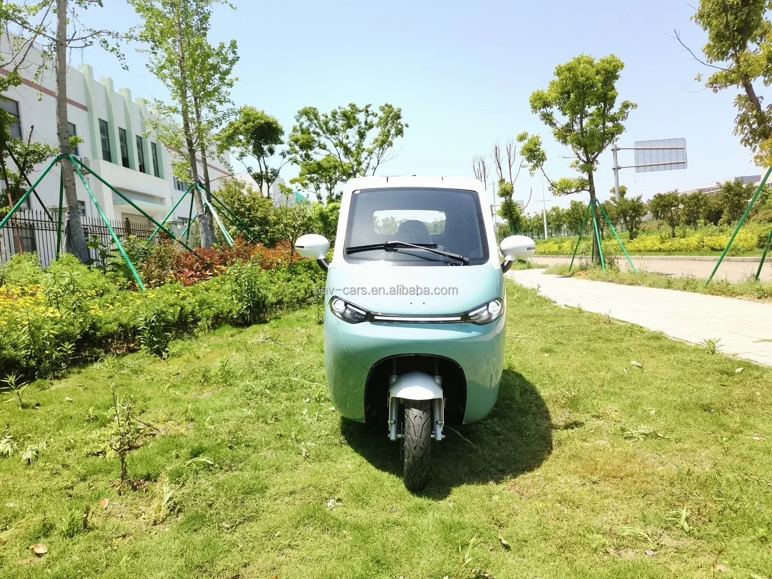 EEC L2e enclosed electric tricycle electric cabin scooter electric trike for adult
