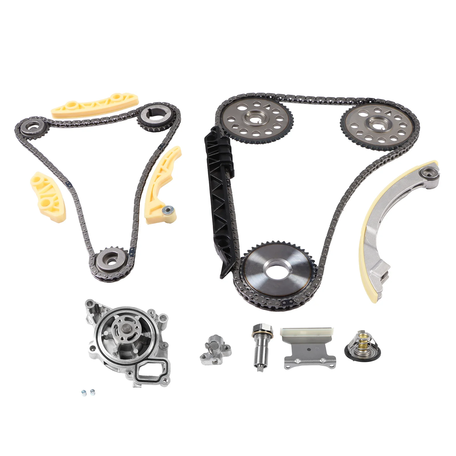 

Timing Chain Kit Water Pump Thermostat FOR Chevrolet Cavalier 2002-2005 9-4201S 9-4202S