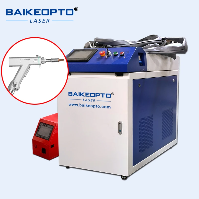 BK-HW1500D Factory Price 3-in-1 Laser Welder 0.65kg Lightweight Welding Head Stack Spot Welding Types Energy Saving 80 Percent