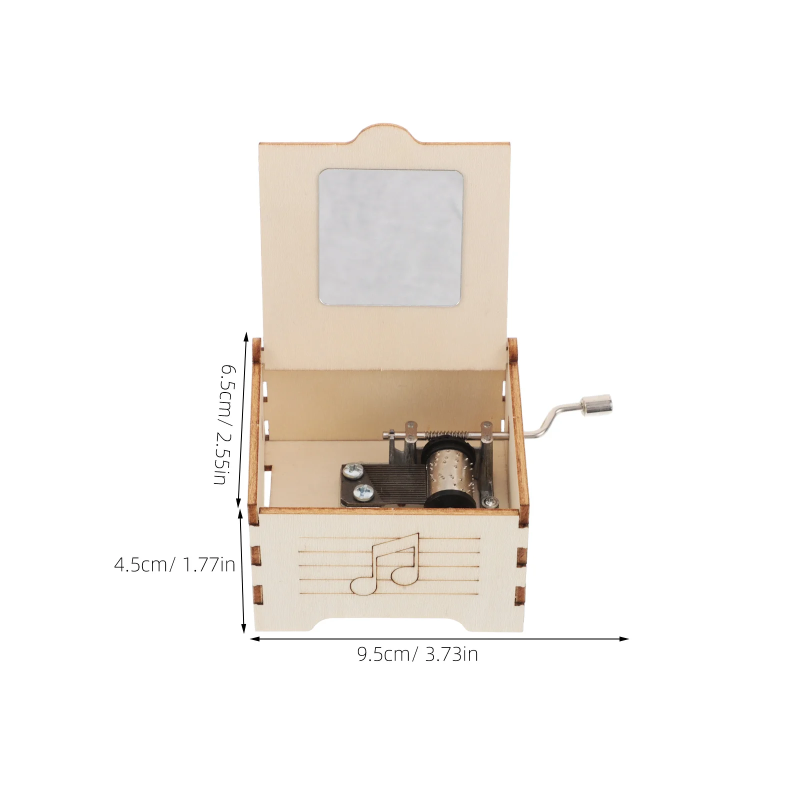 Tige de boîte à musique, expérience scientifique, bricolage, Kit d'artisanat créatif mécanique en bois pour enfants, projets éducatifs, Science pour tout-petits