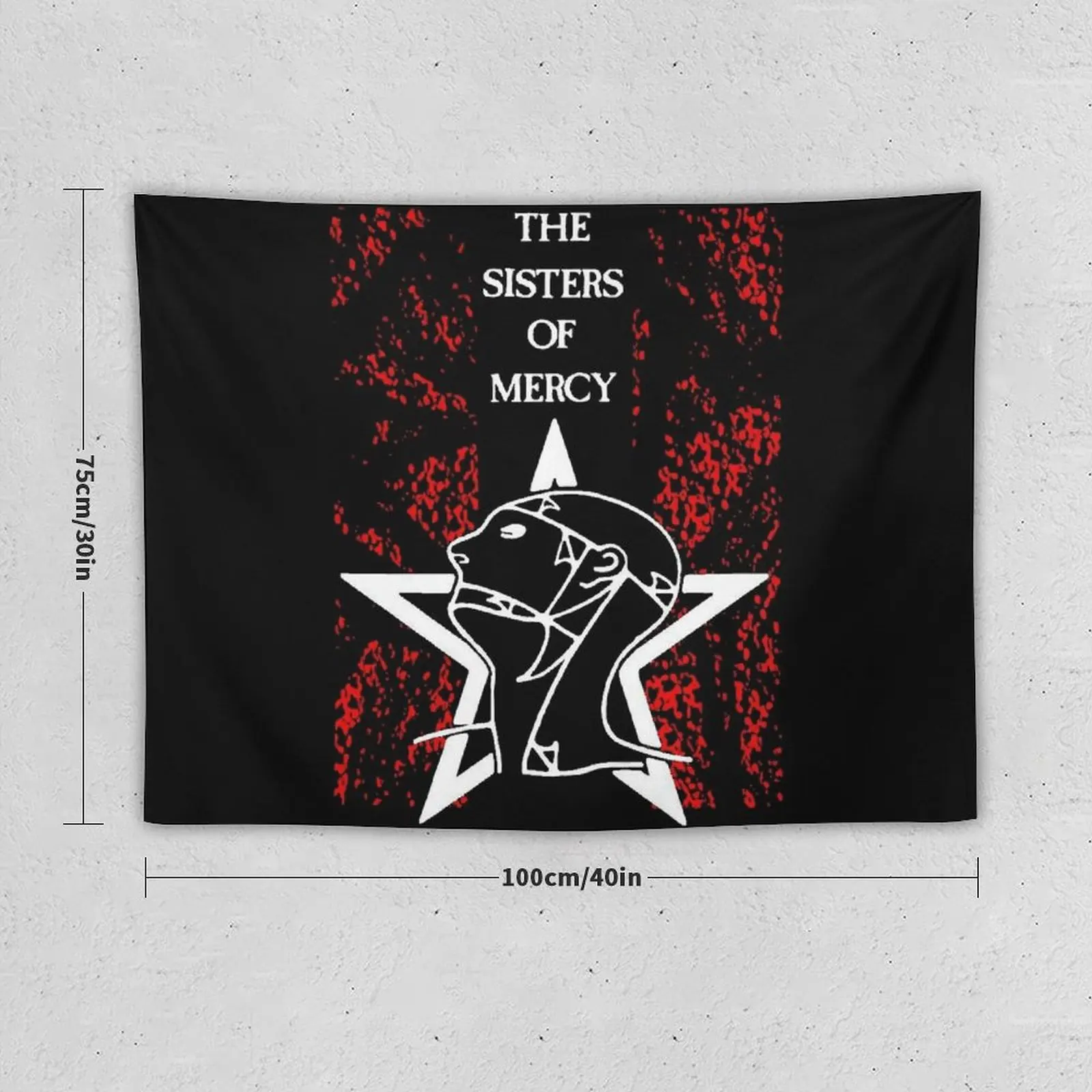 THE SISTERS OF MERCY Essential Tapestry Bedrooms Decor Decorative Wall Mural Nordic Home Decor Tapestry