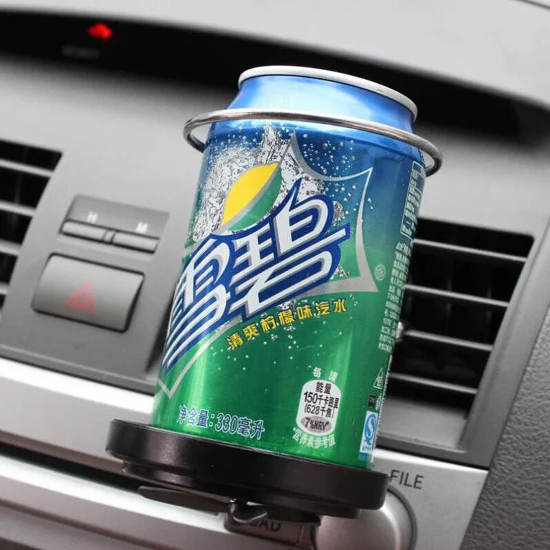 BROSHOO Car Air Outlet Drink Holder Case Water Cup Holder Car Drink Holder With Small Fan Car Styling Auto Accessories