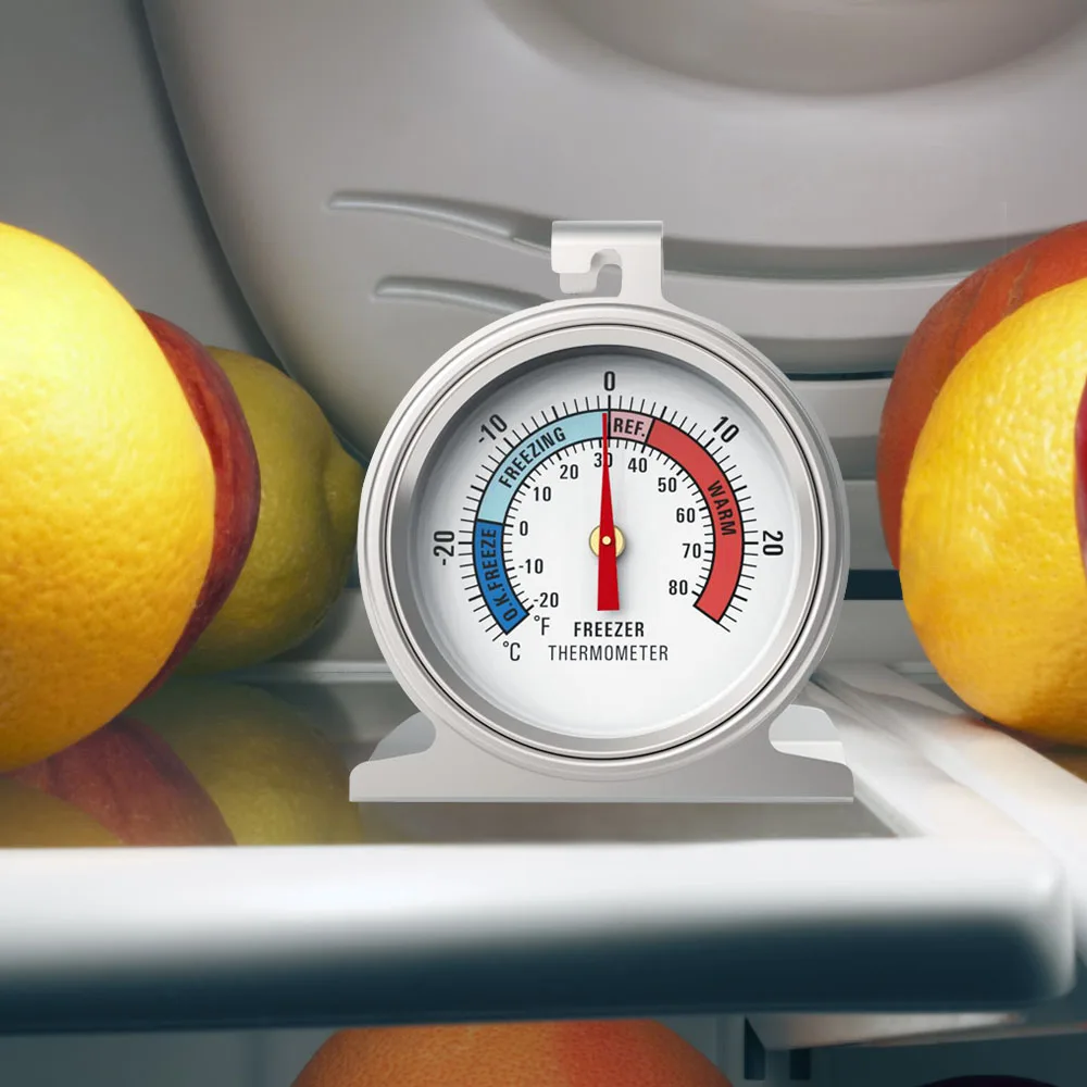 Mini stainless steel refrigerator, temperature sensor, high precision, freezer for home an One box of twod kitchen