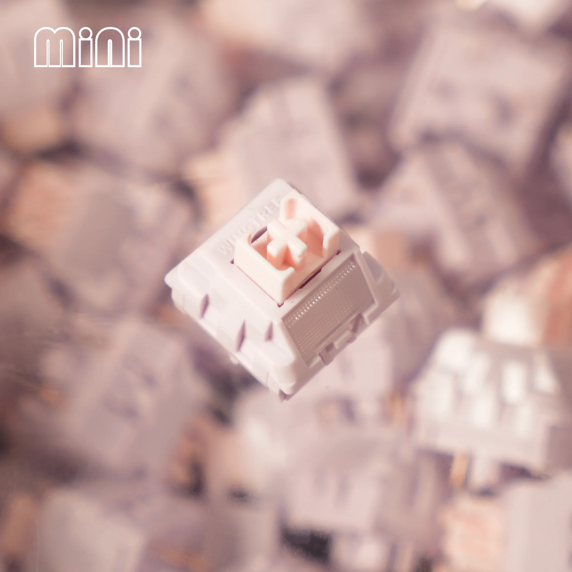 Xilan Silent Switch Linear Pre-Lubed 5 Pins HotSwap POM Stem WingTree&LICHICX Switches For Mx Mechanical Keyboard 기계식 키보드