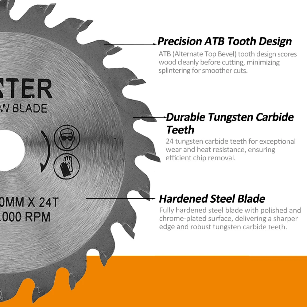 5 قطعة 3 "أسطوانة تقطيع معدنية كربيد شفرة منشار دائري الخشب أسطوانة تقطيع الحجر أسطوانة تقطيع الزجاج لطاحونة الزوايا