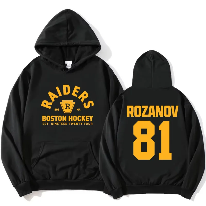 

Llya Rozanov 81 Heated Rivalry TV Hoodies Shane Hollander 24 Scott Hunter 21 Sweatshirt Montreal Metros Boston Raiders Clothing