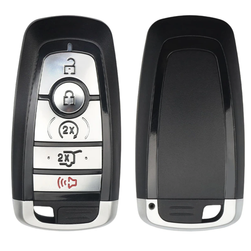 

FLYBETTTER OEM 5Button Replacement Key Case Keyless Entry Smart Key Shell For Ford Edge Fusion F250 F350 F450 Mondeo