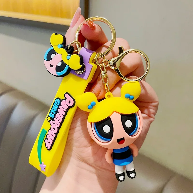 超かわいい！ パワーパフガールズの漫画キーホルダー、ブロッサム