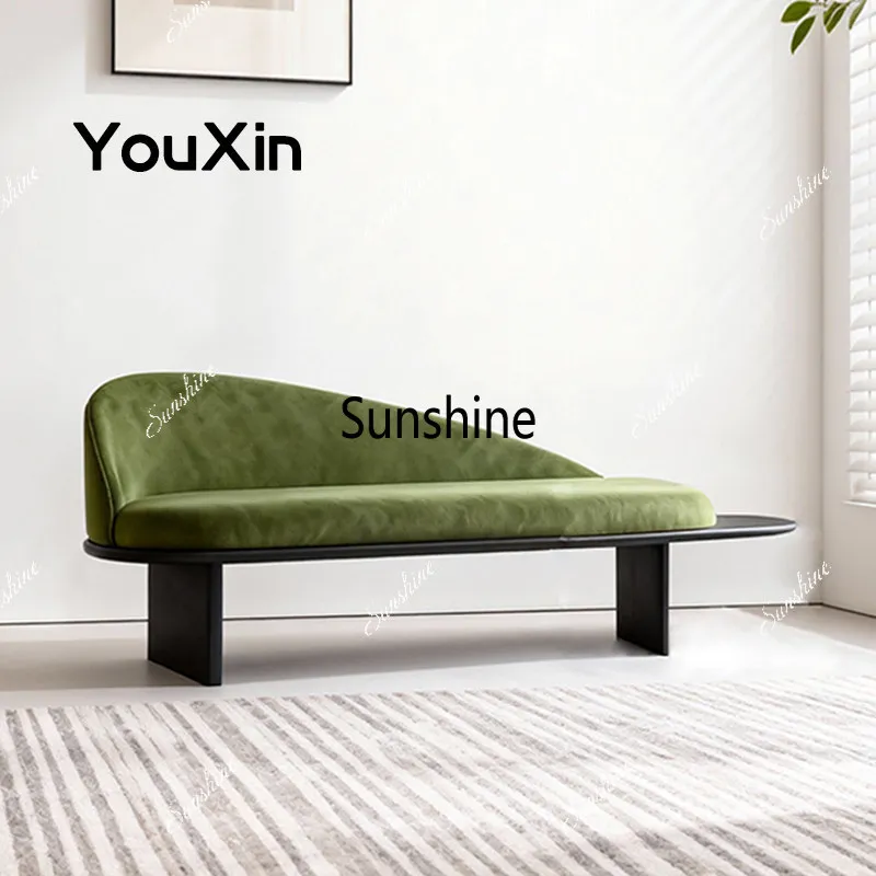 Modern simple homestay hotel bedroom end stool, shoe change, living room, leisure