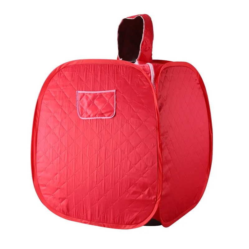 Folding Steamer Pot Home Sauna Tent Portable Saunas Full Body Foldable Satin Cloth Tents Travel Spa
