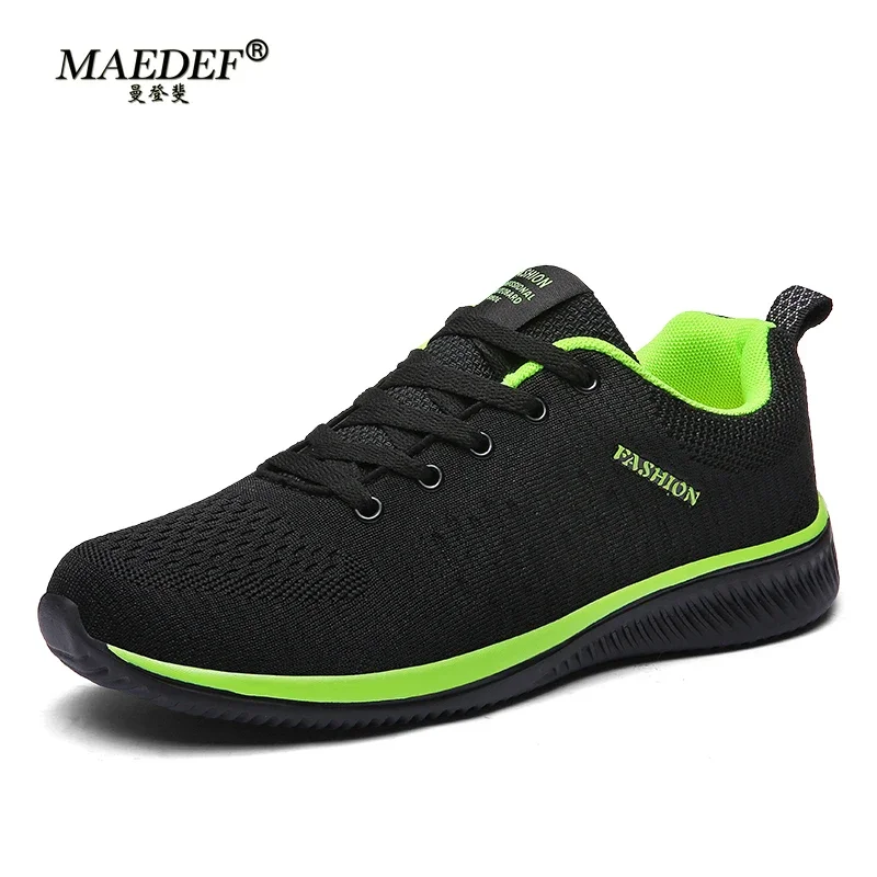 MAEDEF Sneakers Men Running Shoes Lightweight Sport Shoes Classical Mesh Breathable Casual Women's Shoes Fashion Couple Sneakers