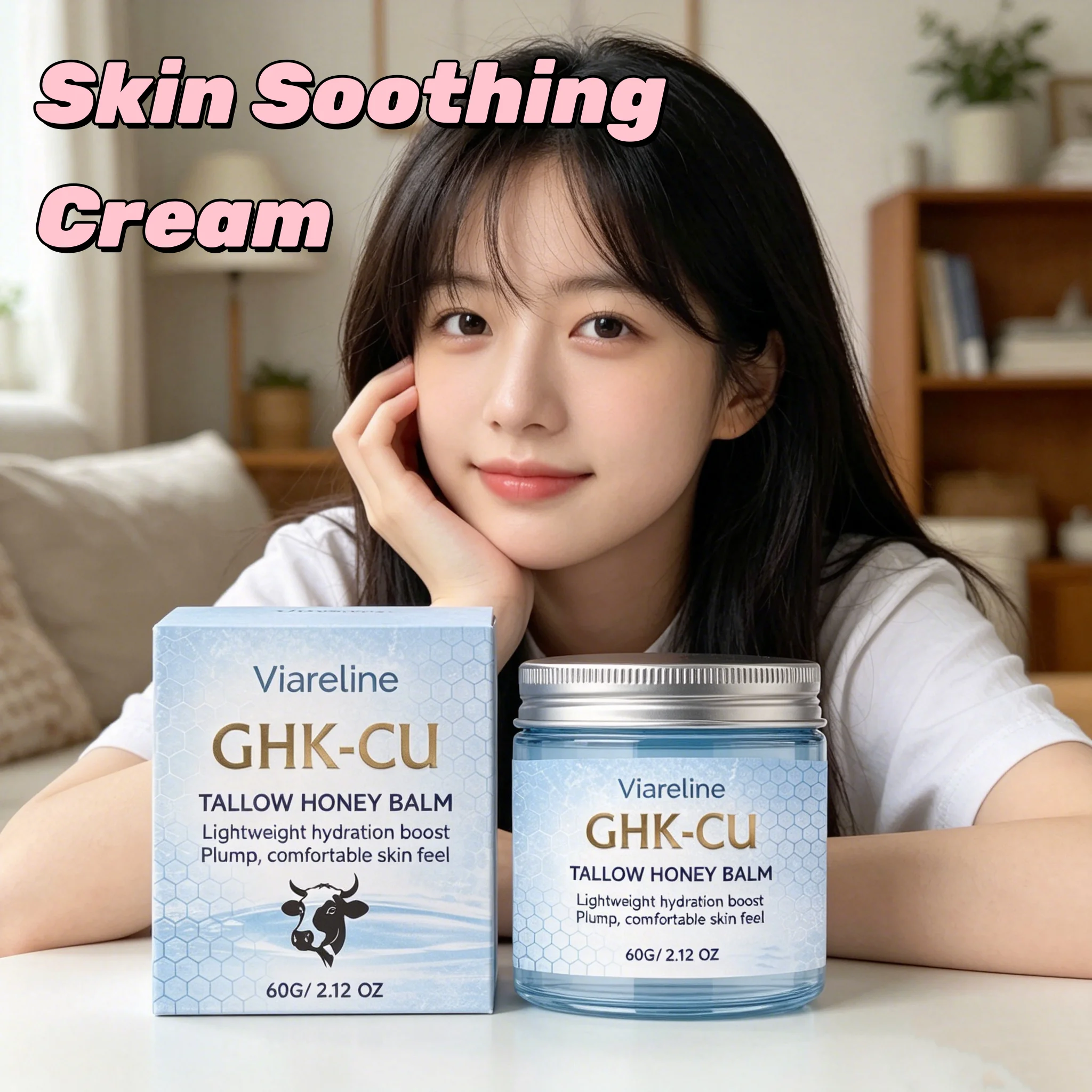 Face Cream Long Lasting Nourishing Skin Barrier Repair Anti Dryness Smooth Brighten Facial Skin Care Lotion For All Skin Types