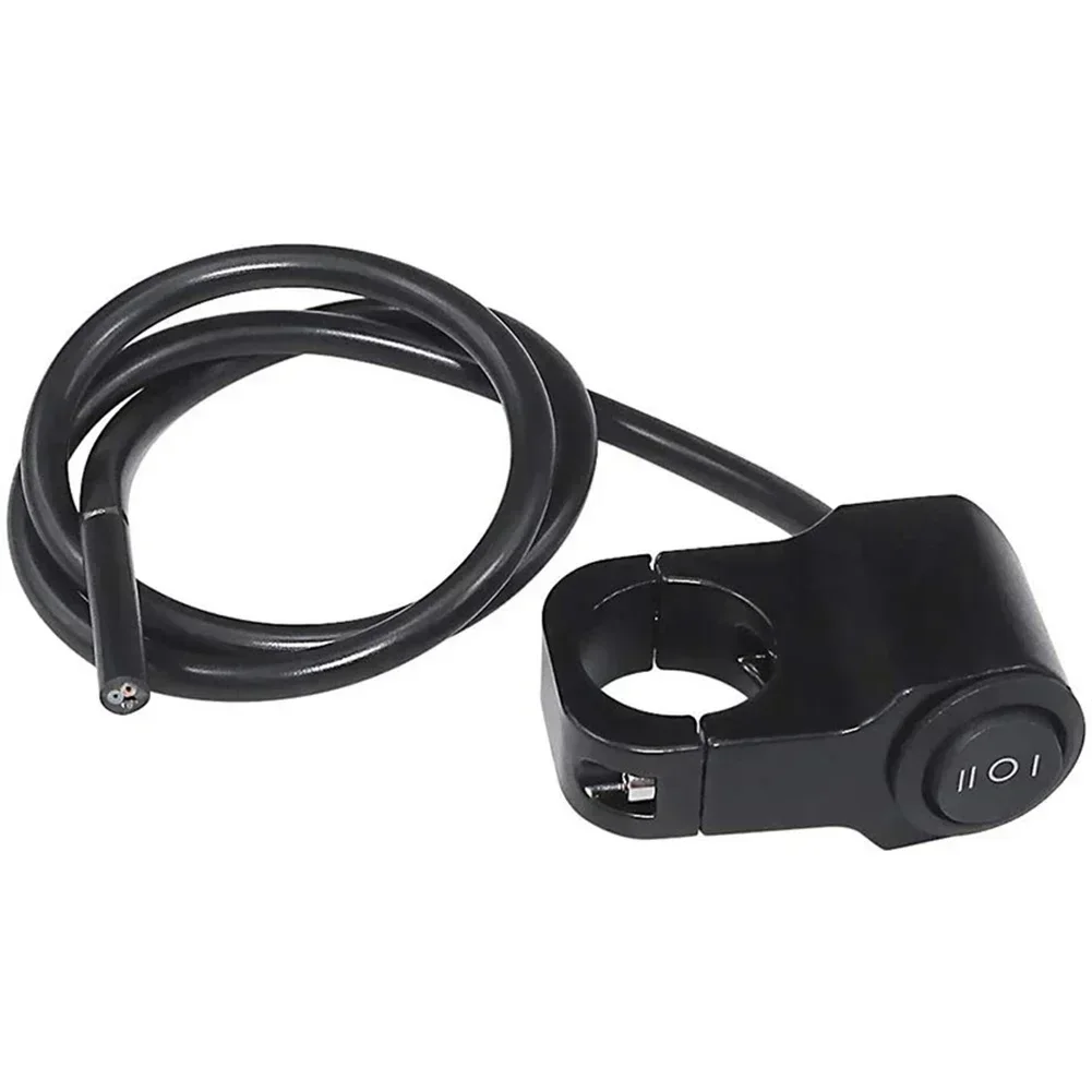 12V-60V Ebike Headlight Button Switch Bicycle Front Light 3 Gears For Handlebar 22cm Electric Bicycle Accessories