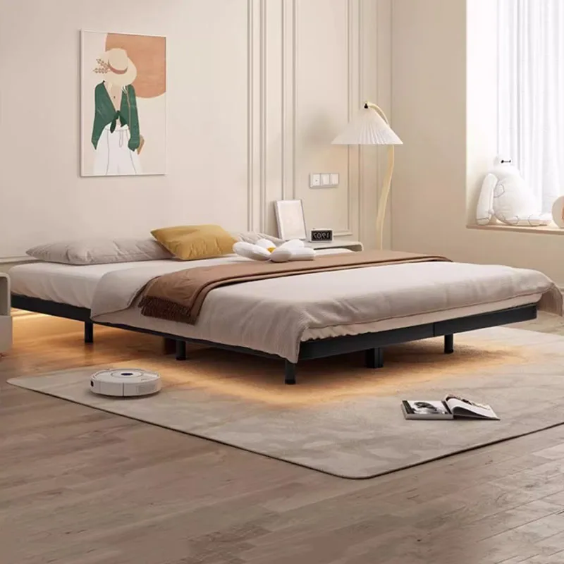 

Современная роскошная кровать в скандинавском стиле Master Queen King, современная кровать для салона, деревянная кровать для спальни, кожаная мебель Letto Matrimoniale Multifunzione