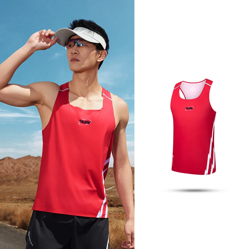 361 Degrees Men\'s Sports Vest Summer Quick-drying Breathable Reflective Sleeveless Comfortable Versatile Running Male 652432501