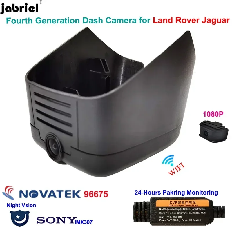 Full HD Wifi Car Dvr Dash Cam Camera for Jaguar XJ for Jaguar XJL for Jaguar E pace for Land Rover Range Rover Velar 2018 2019