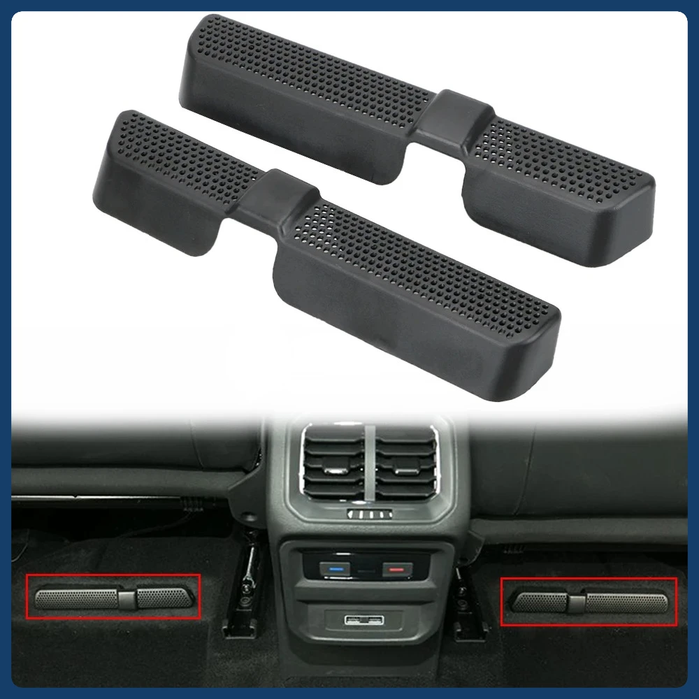 Air Vent Cover Protector for The Air Conditioning Duct Outlet Under The Car Seat, for Volkswagen Touran/Tharu L 2017 2018-2023