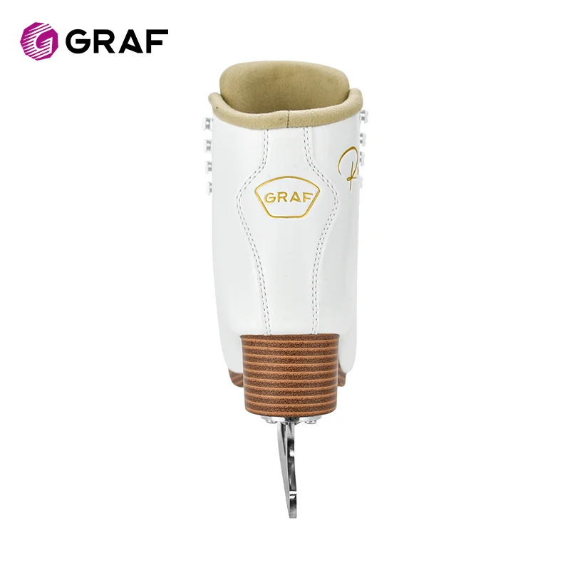 4.0 مللي متر GRAF عالية الدقة الكربون الصلب الزلاجات (الأسنان المتوسطة) أحذية تزلج على الجليد الجليد الشكل الزلاجات للبالغين آسيا فقط