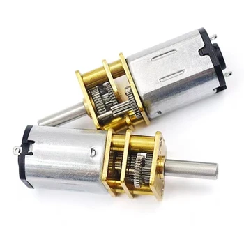 GA12-N20 DC 3V 6V 12V Micro Metal Gear Motor Gear Wheel Gear Motor 30RPM 50RPM 60RPM 100RPM 150RPM 200RPM 300RPM 600RPM 1000RPM 1