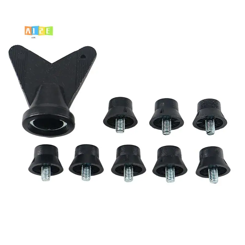 

A12E-12 PCS Soccer Shoe Spikes M5 13Mm Studs Turf Track Shoes Spikes For Indoor Outdoor Sports Competition