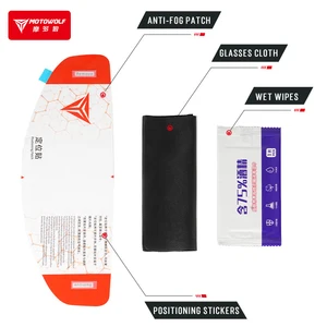 Motowolf-universales Full Face Motorcy Hilfeblatt, Film Antield, HD-grau 10 Hauptverkaufsfilm für Helm - №9