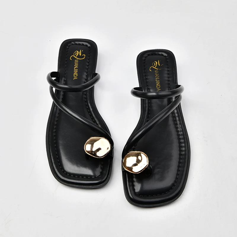 Sandalen Frau Luxus Schuhe für Frauen Flip Flops Frau Wandern Sandale Pantoletten Damen Hausschuhe Slipper Sommerschuhe Sale – Detail 6