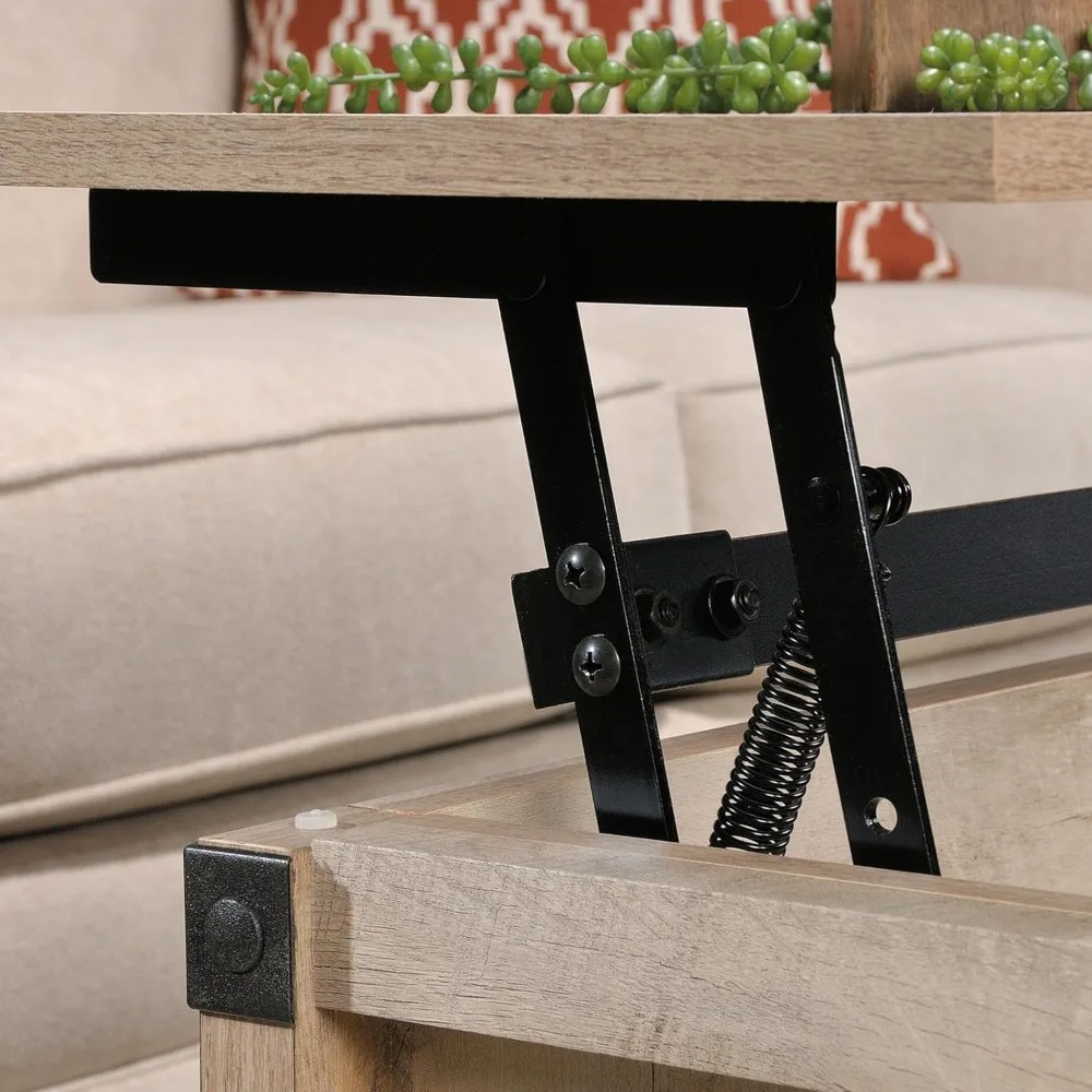 Elevando Coffee Table com Carvalho Folheado, Lintel