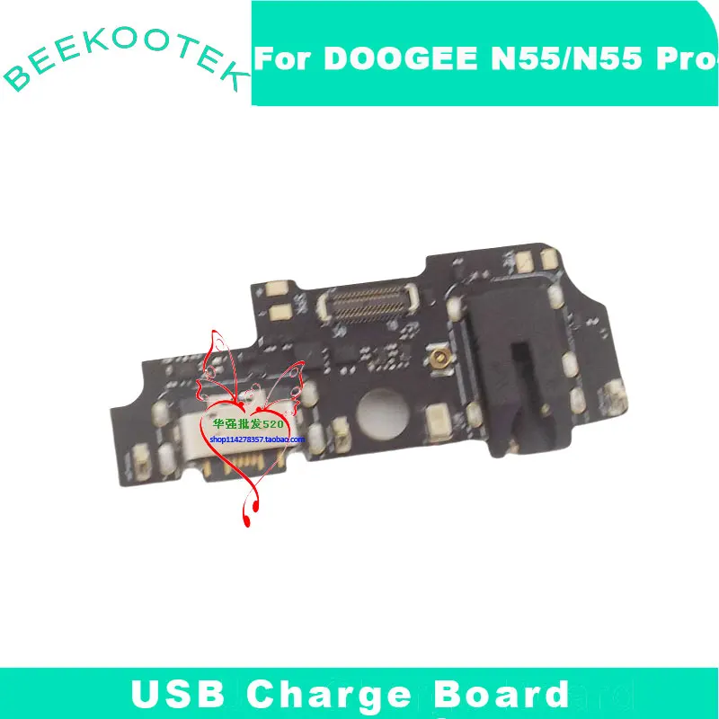 New Original DOOGEE N55 N55 Pro USB Board Base Charging Port Board Earphone Jack Accessories For DOOGEE N55 Pro Smart Phone