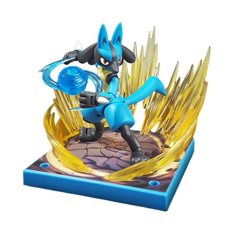 Blokees originales Pokemon aventure Prologue ronflex cendrillon Scyther Lucario figurine modèle assemblage jouets cadeaux d'anniversaire