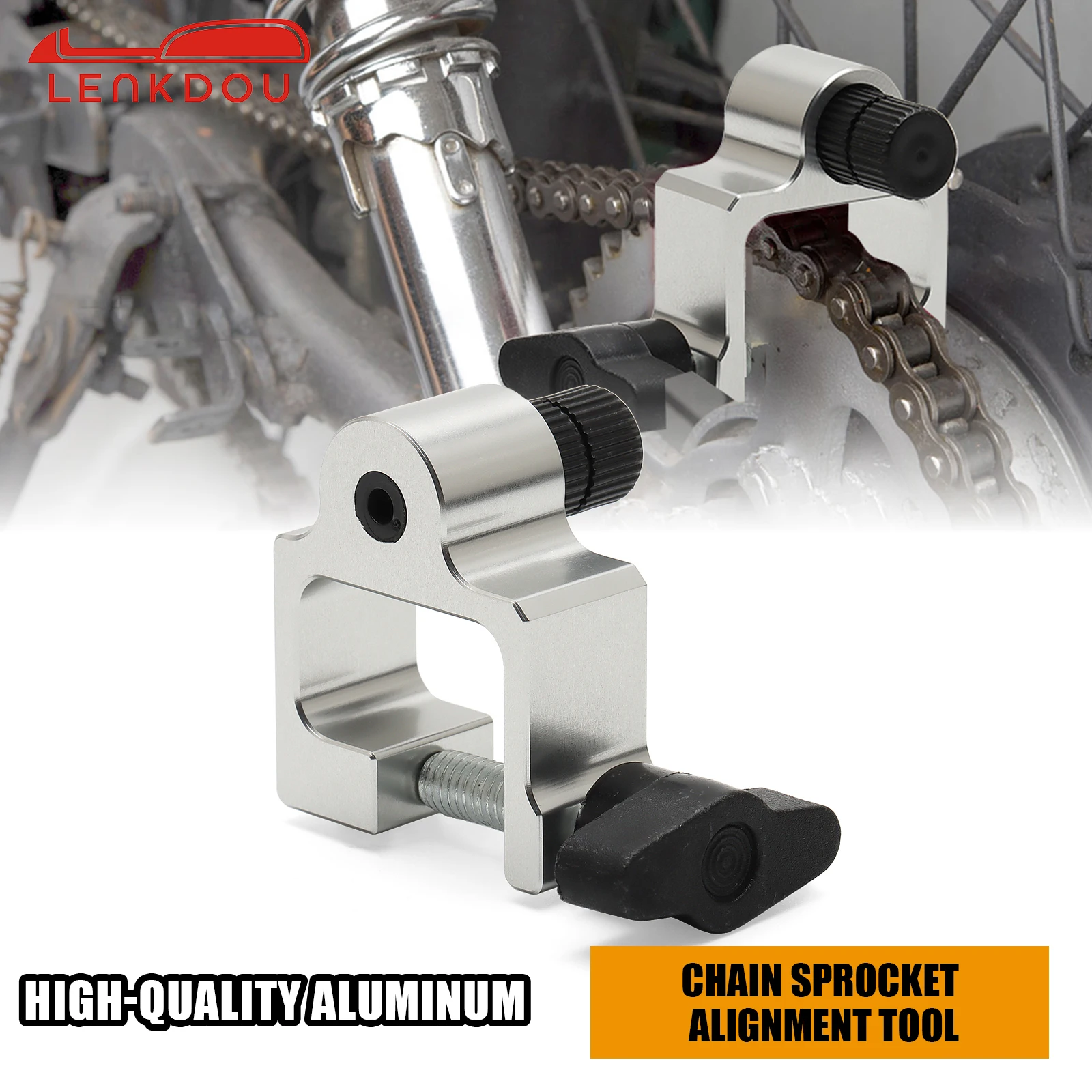 

Universal Motorcycle Laser Chain Sprocket Alignment Tool ATV Chain Alignment Tool For KTM Honda Yamaha Kawaasaki Suzuki Ducati